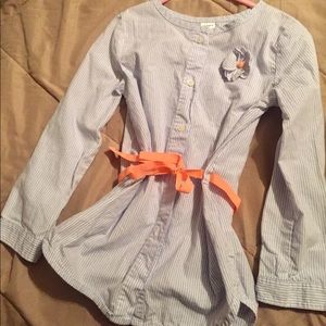 Carters Like New Button Up!!